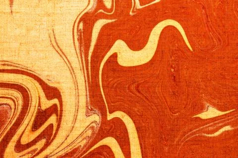 Marble texture textile background, abstract marbling art on canvas Stock Photos