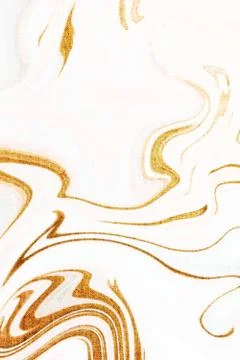 Marble texture textile background, abstract marbling art on canvas Stock Photos