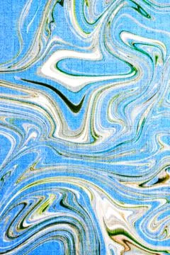 Marble texture textile background, abstract marbling art on canvas Stock Photos