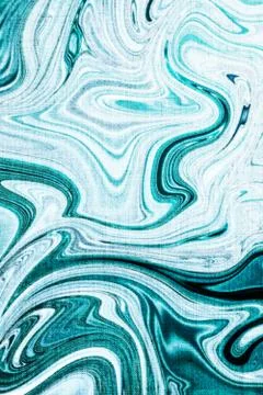 Marble texture textile background, abstract marbling art on canvas Stock Photos