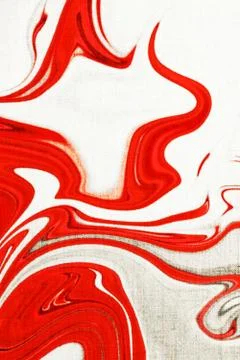 Marble texture textile background, abstract marbling art on canvas Stock Photos