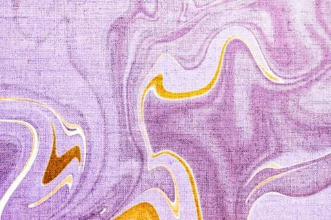 Marble texture textile background, abstract marbling art on canvas Stock Photos