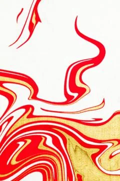 Marble texture textile background, abstract marbling art on canvas Stock Photos