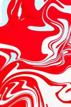 Marble texture textile background, abstract marbling art on canvas Stock Photos