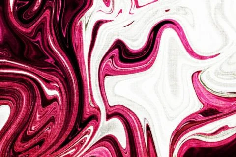 Marble texture textile background, abstract marbling art on canvas Stock Photos