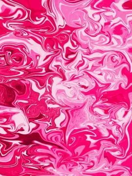 Marble texture is white and pink liquid . Stock Illustration