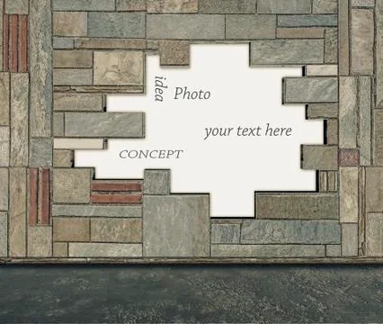 Marble wall background Stock Illustration