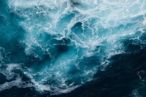 Marble water texture, ocean waves motive Stock Photos