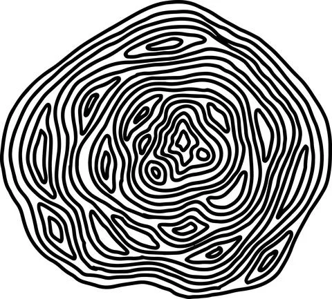 Marble wave pattern. Grunge shapes element. Vector illustration. Illustrazione stock