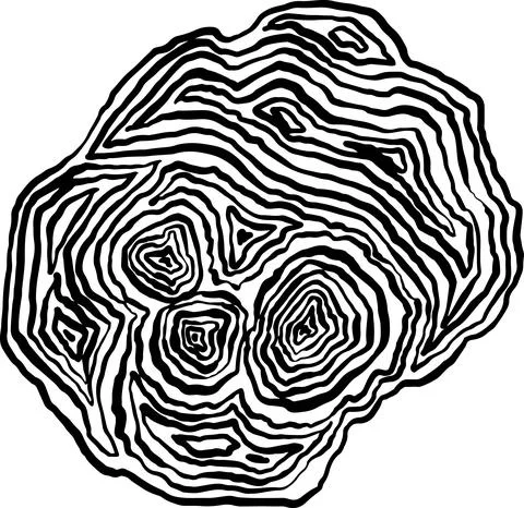 Marble wave pattern. Grunge shapes element. Vector illustration. Illustrazione stock