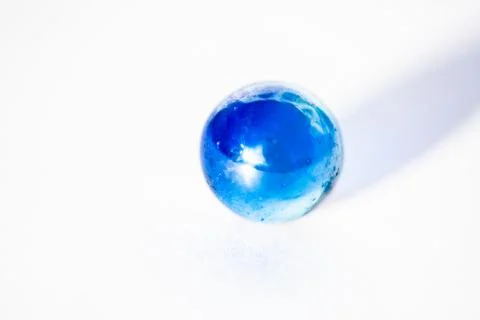 Marble on white background, abstract Stock Photos