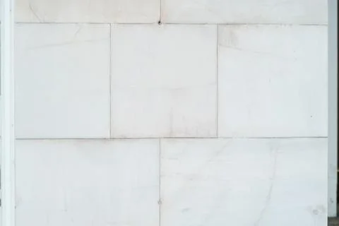 Marble white blocks Stock Photos
