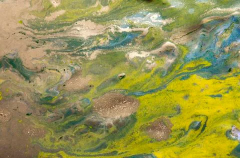 Marbled abstract background. Liquid marble golden pattern. Colorful marble Stock Illustration