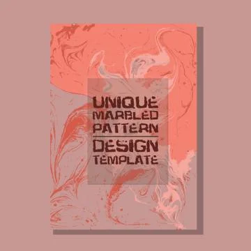 Marbled abstract background. Liquid marble pattern. Vector fluid texture 스톡 일러스트