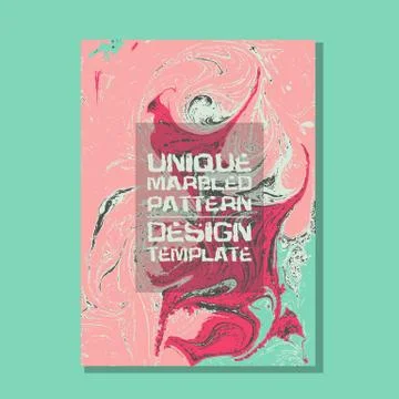 Marbled abstract background. Liquid marble pattern. Vector fluid texture イラスト素材