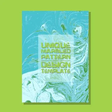 Marbled abstract background. Liquid marble pattern. Vector fluid texture 스톡 일러스트