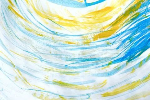 Marbled blue abstract background. Liquid marble pattern. . Stock Illustration