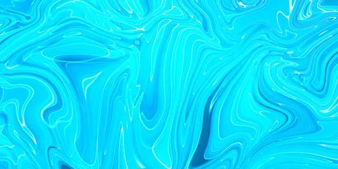 Marbled blue abstract background. Liquid marble pattern. Stock Illustration