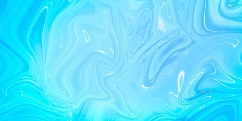 Marbled blue abstract background. Liquid marble pattern. Stock Illustration