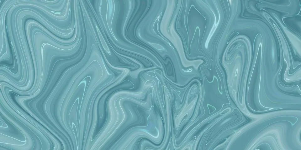 Marbled blue abstract background. Liquid marble pattern. Stock Illustration