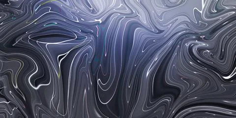Marbled blue abstract background. Liquid marble pattern. Stock Illustration