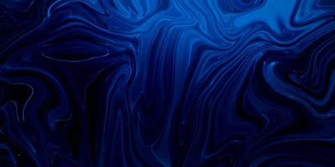 Marbled blue abstract background. Liquid marble pattern. Stock Illustration