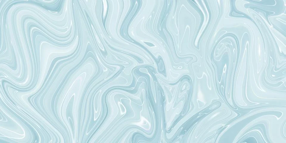 Marbled blue abstract background. Liquid marble pattern. Stock Illustration