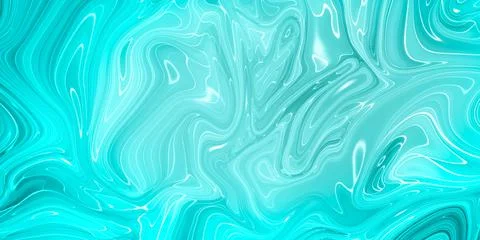 Marbled blue abstract background. Liquid marble pattern. Stock Illustration