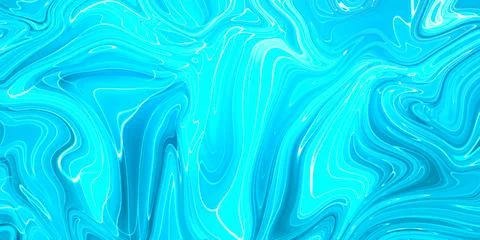 Marbled blue abstract background. Liquid marble pattern. Stock Illustration