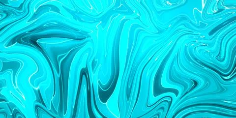 Marbled blue abstract background. Liquid marble pattern. Stock Illustration