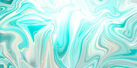Marbled blue abstract background. Liquid marble pattern. Stock Illustration