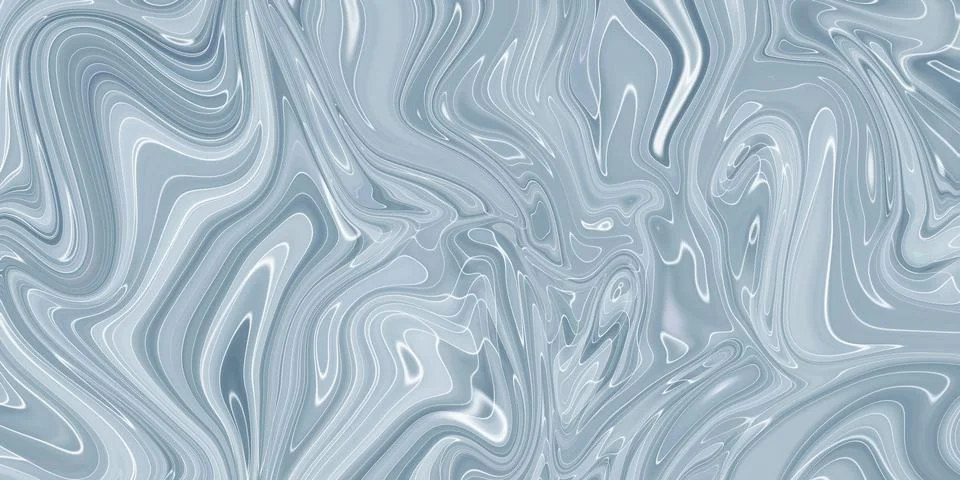 Marbled blue abstract background. Liquid marble pattern. Stock Illustration