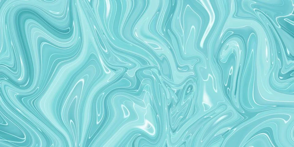 Marbled blue abstract background. Liquid marble pattern. Stock Illustration