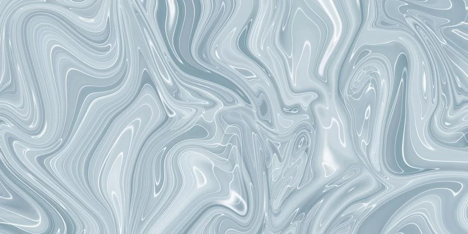 Marbled blue abstract background. Liquid marble pattern. Stock Illustration