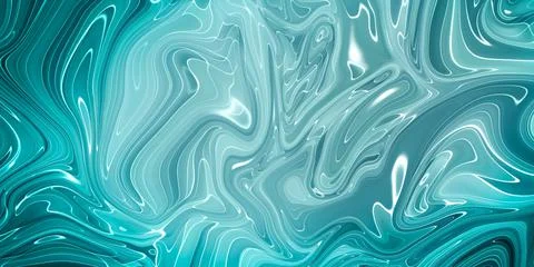 Marbled blue abstract background. Liquid marble pattern. Stock Illustration