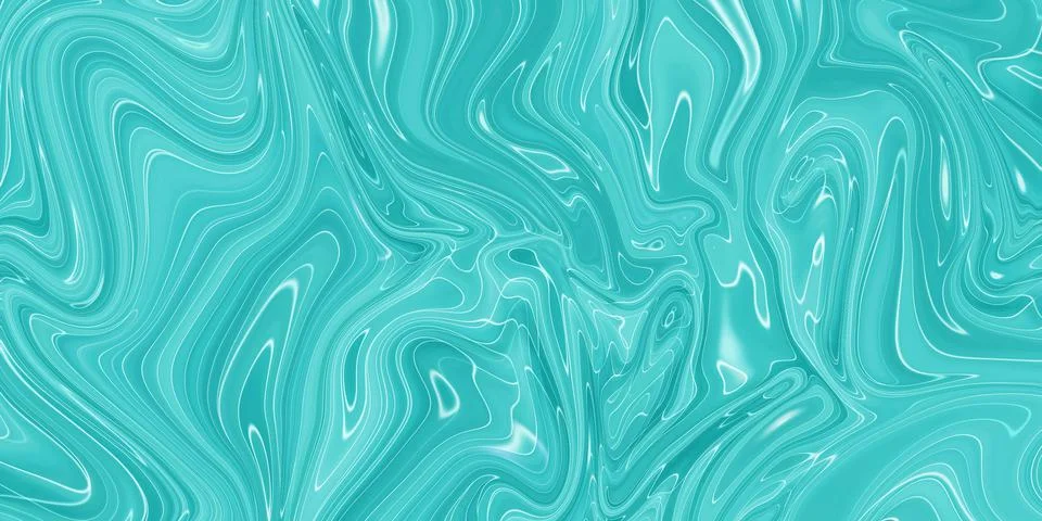 Marbled blue abstract background. Liquid marble pattern. Stock Illustration