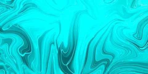 Marbled blue abstract background. Liquid marble pattern. Stock Illustration