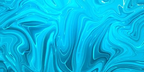 Marbled blue abstract background. Liquid marble pattern. Stock Illustration