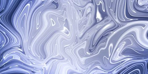 Marbled blue abstract background. Liquid marble pattern. Illustrazione stock