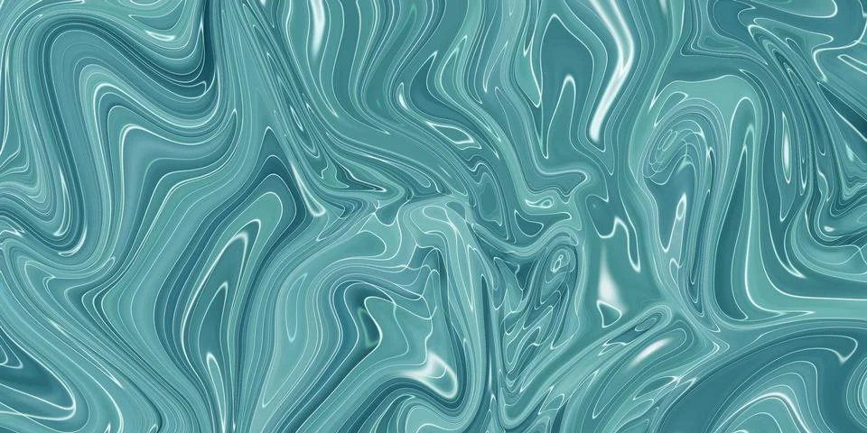Marbled blue abstract background. Liquid marble pattern. Stock Illustration