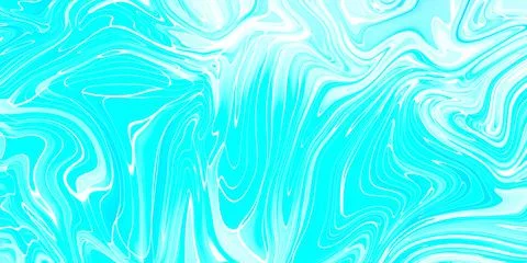 Marbled blue abstract background. Liquid marble pattern. Stock Illustration