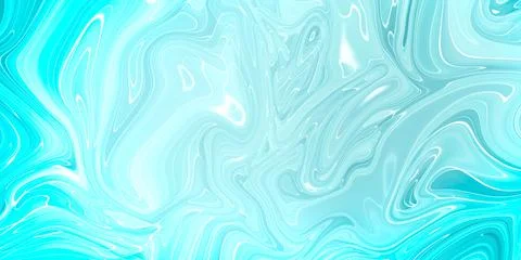 Marbled blue abstract background. Liquid marble pattern. Stock Illustration