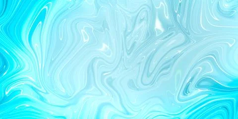 Marbled blue abstract background. Liquid marble pattern. Stock Illustration