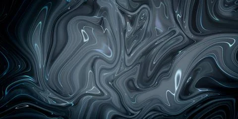 Marbled blue abstract background. Liquid marble pattern. Stock Illustration