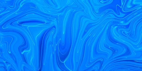 Marbled blue abstract background. Liquid marble pattern. Stock Illustration