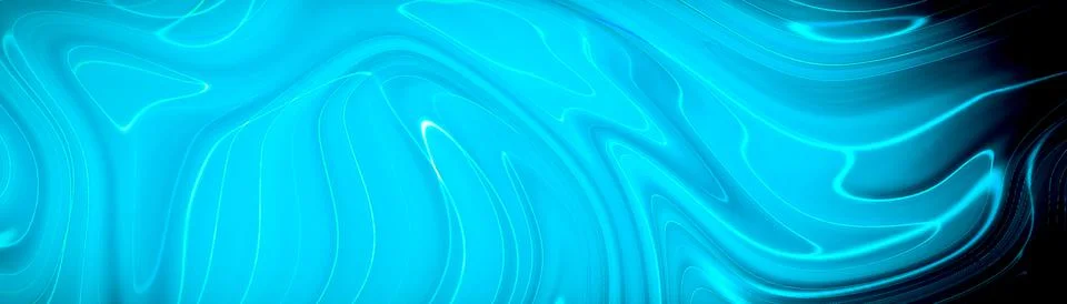 Marbled blue abstract background. Liquid marble pattern. Stock Illustration