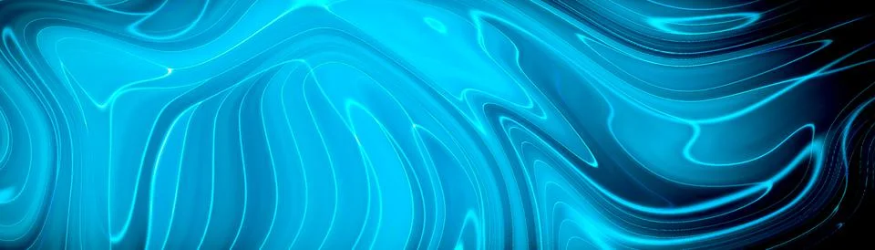 Marbled blue abstract background. Liquid marble pattern. Stock Illustration