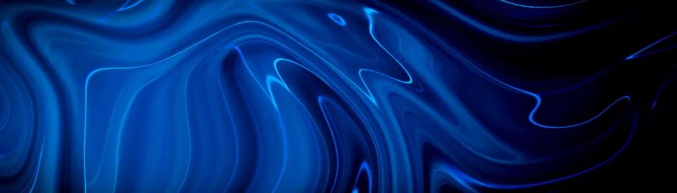 Marbled blue abstract background. Liquid marble pattern. Stock Illustration