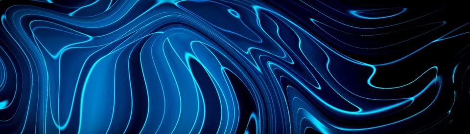 Marbled blue abstract background. Liquid marble pattern. Stock Illustration