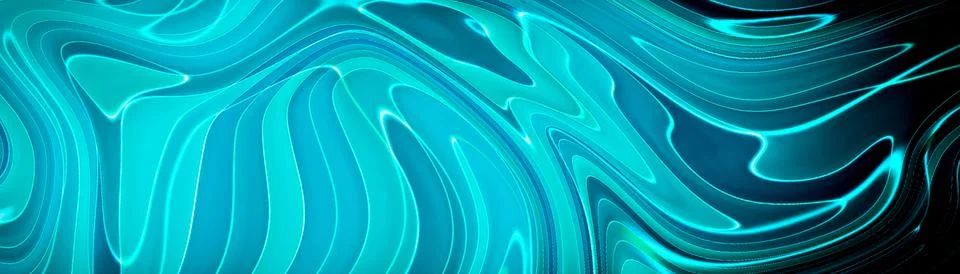Marbled blue abstract background. Liquid marble pattern. Stock Illustration